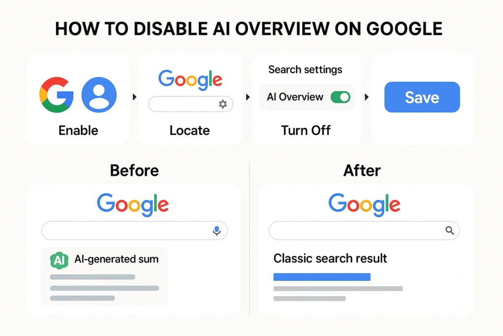 How to Disable AI Overview on Google