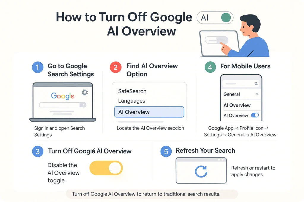 How to Turn Off Google AI Overview
