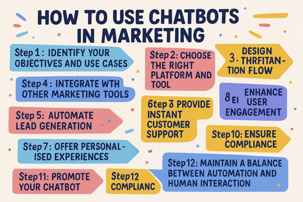 How to use chatbots in marketing