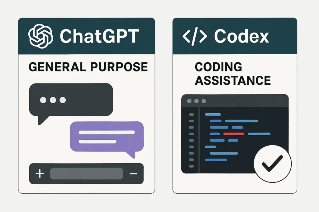 OpenAI Codex vs ChatGPT