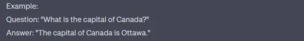 Zero-shot prompt