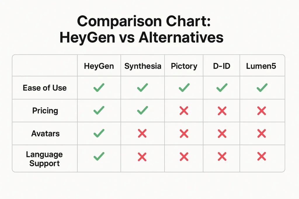 Alternatives to HeyGen