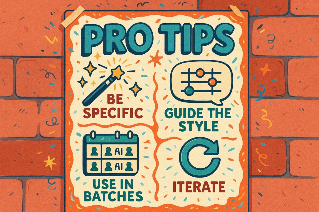 Bonus Tips for Better Prompting