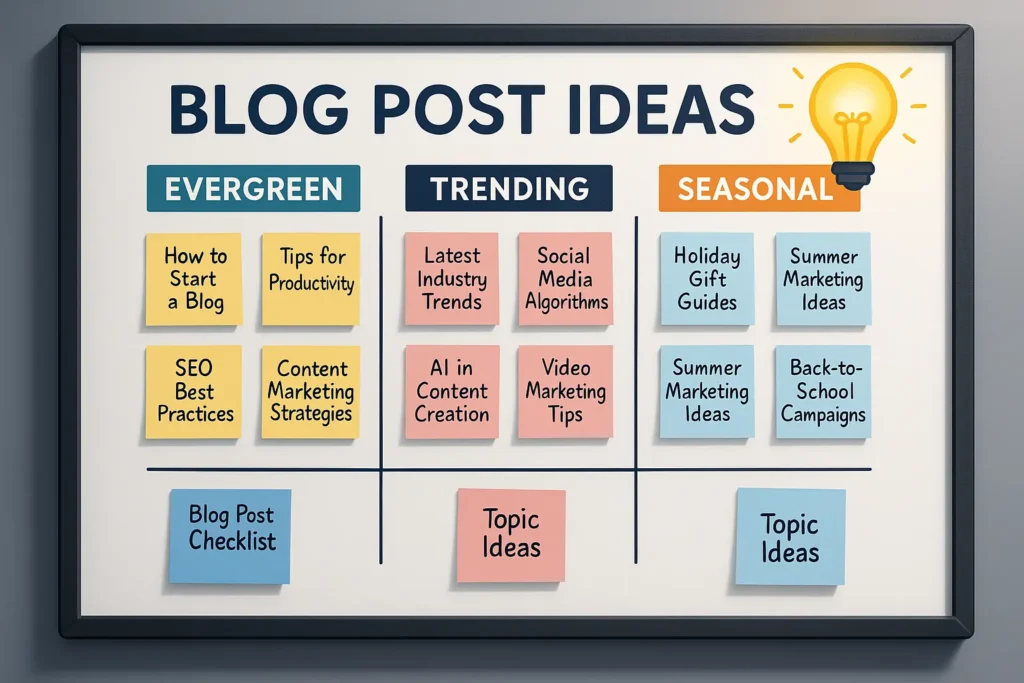 ChatGPT Generate Endless Content Ideas