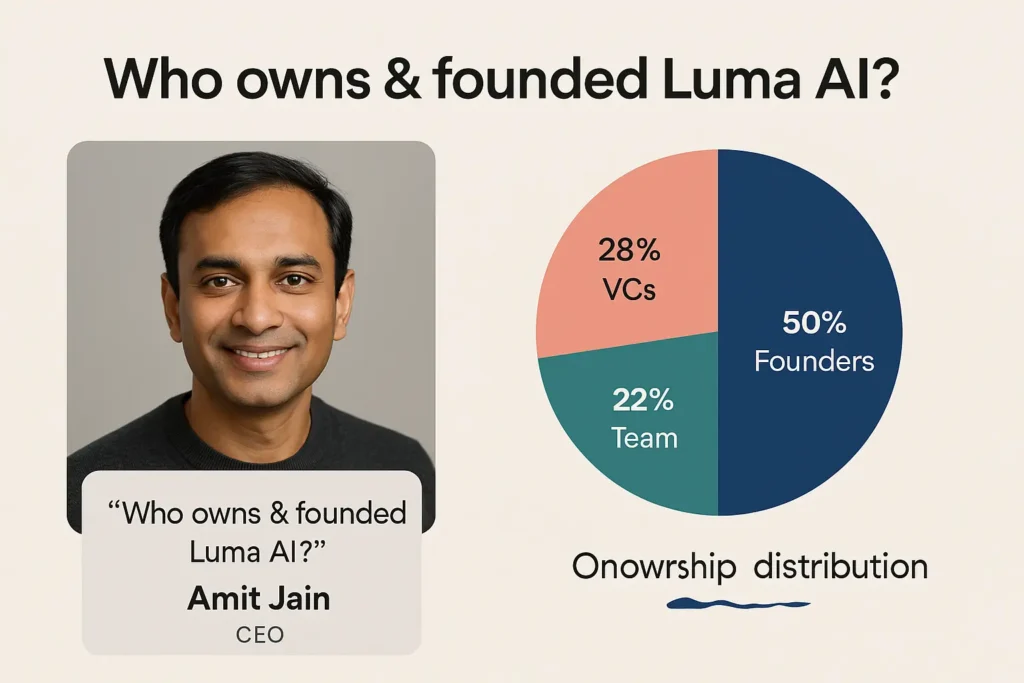 Luma AI Founders & Ownership