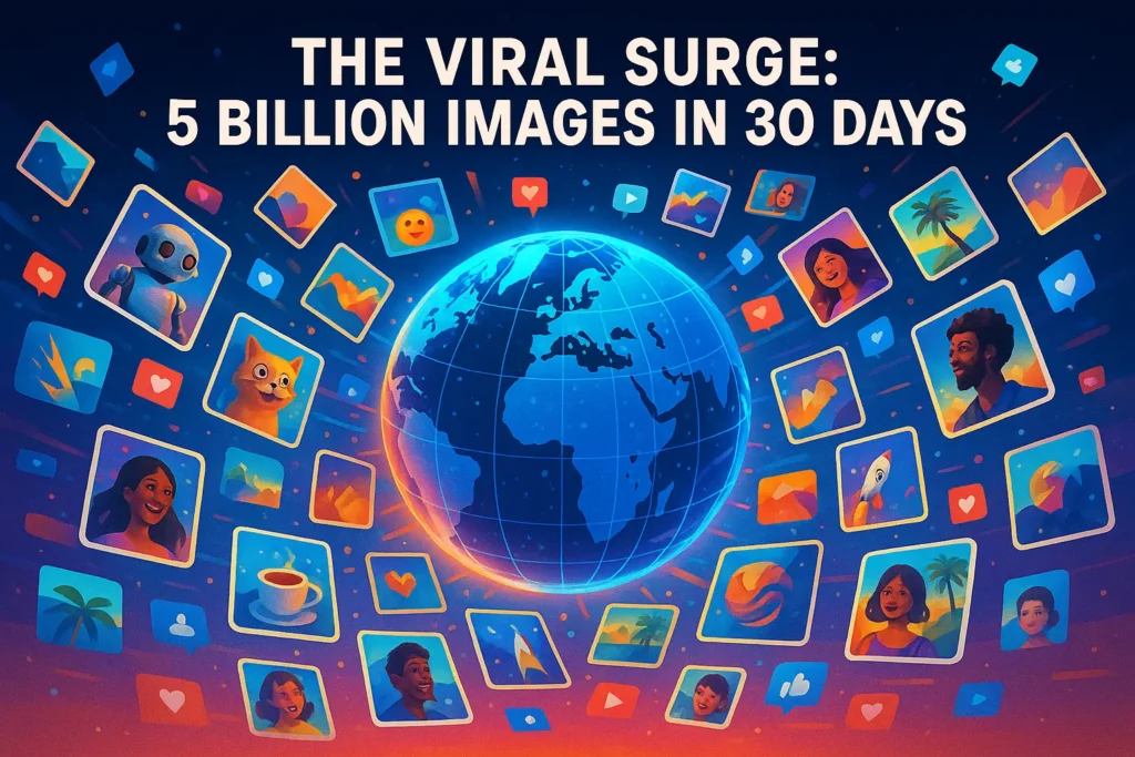 The Viral Surge, 5 Billion Images