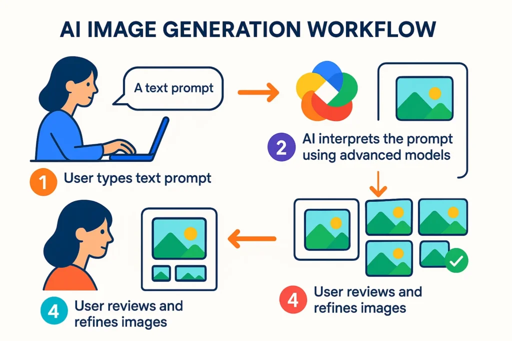 How Does Google AI Studio Image Generation Work