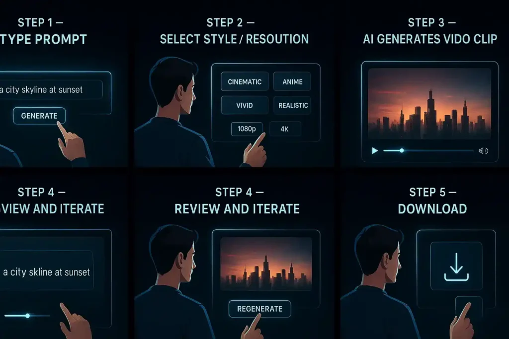 How do you use the Sora OpenAI text-to-video