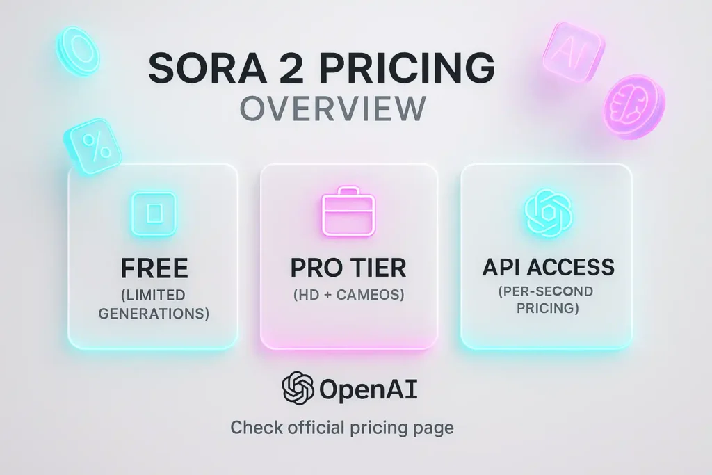 How much does Sora 2 cost
