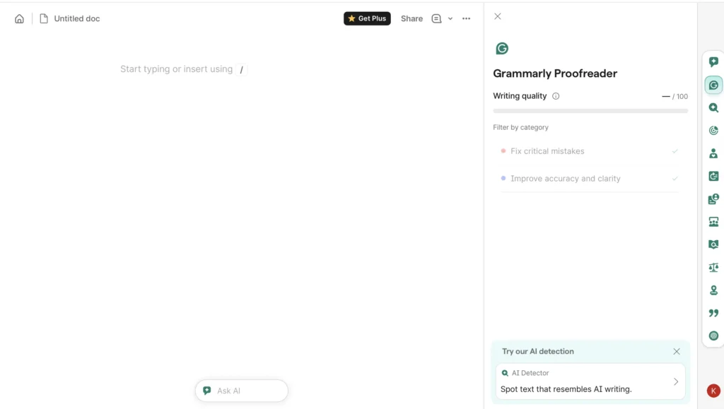 Grammarly Paraphrase