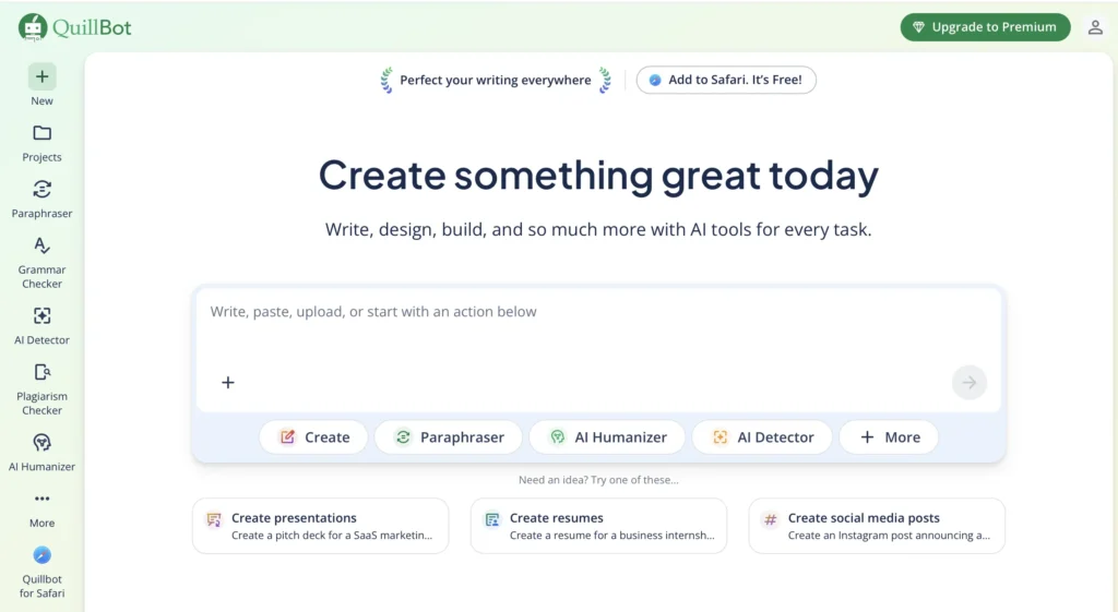 QuillBot Paraphrasing Tool